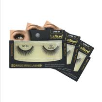 Cílios Laflare 3D Faux Mink Silk Lashes SD31, pacotes com 3