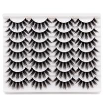 Cílios Losha Natural Look Faux Mink 14 pares 3D07 Cílios Losha Natural Look Faux Mink 14 pares 3D07