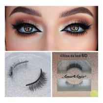 Cílios Magnéticos com 3 Imãs Efeito 6D - Não precisa delineador Cílios Magnéticos com 3 Imãs Efeito 6D - Não precisa delineador