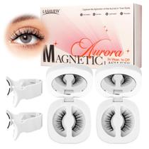 Cílios magnéticos LASHVIEW Aurora reutilizáveis sem cola Cílios magnéticos LASHVIEW Aurora reutilizáveis sem cola