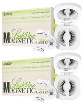 Cílios magnéticos, pacote com 2 cílios magnéticos LASHVIEW Natural Look (L01)