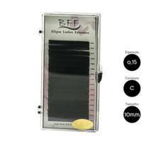 Cílios para Alongamento BFF Ellipse 0.15 C 10mm - Fios Sintéticos
