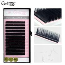 Cílios PBT Qeelasee 0.07 L Mix 8-15mm para Alongamento Cílios PBT Qeelasee 0.07 L Mix 8-15mm para Alongamento