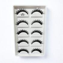 Cilios postiços 3D-MZ00 - (X08 mini) - mini - Cartela com 05 pares Cilios postiços 3D-MZ00 - (X08 mini) - mini - Cartela com 05 pares