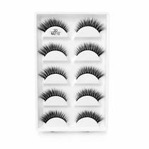 Cilios postiços 3D MZ10 - cartela 05 pares Cilios postiços 3D MZ10 - cartela 05 pares