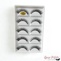 Cílios postiços 3D X15 cartela com 05 pares Cílios postiços 3D X15 cartela com 05 pares