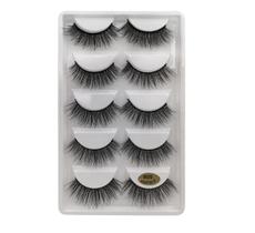 Cílios Postiços - 5 Pares Pretos Cílios Postiços - 5 Pares Pretos