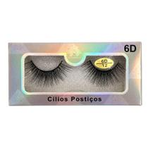 Cílios Postiços 6d Miss Frandy 12 C19-12116