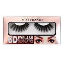 Cílios Postiços 6d Miss Frandy Eyelash Natural & Soft C19-1046