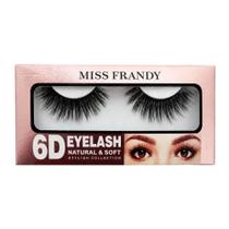 Cílios Postiços 6d Miss Frandy Eyelash Natural & Soft C19-1047
