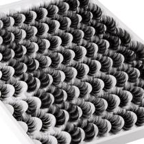 Cílios postiços ALICE 48 pares, embalagem múltipla 5D Wispy Faux Mink Cílios postiços ALICE 48 pares, embalagem múltipla 5D Wispy Faux Mink