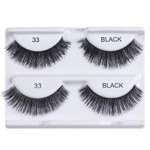 Cílios postiços ANDREA Two of a Kind 33 Black, pacote com 4
