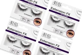 Cílios postiços Ardell Extension FX L Curl, pacote com 4