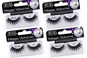 Cílios postiços Ardell Mega Volume Lash 253 com Curl Tech x4 Cílios postiços Ardell Mega Volume Lash 253 com Curl Tech x4