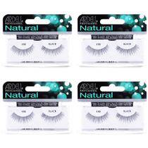 Cílios postiços Ardell Natural Lashes 110 Black (pacote com 4)
