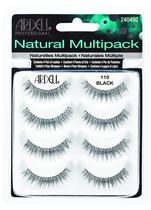 Cílios postiços Ardell Natural Multipack 110 pretos x4 Cílios postiços Ardell Natural Multipack 110 pretos x4