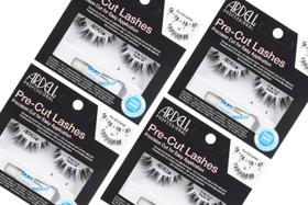 Cílios postiços Ardell Pre-Cut Demi Wispies com adesivo DUO x4