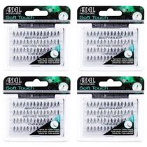 Cílios postiços Ardell Soft Touch Individuals Long Black, pacote com 4 Cílios postiços Ardell Soft Touch Individuals Long Black, pacote com 4