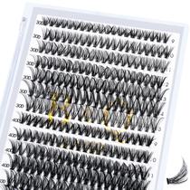 Cílios postiços B&Qaugen Lash Clusters 30D 40D-C-9-16MIX 280 Cílios postiços B&Qaugen Lash Clusters 30D 40D-C-9-16MIX 280