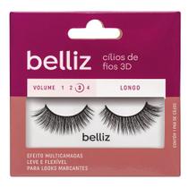 Cílios Postiços Belliz Cílios de Fios 3D 207 - Pack Unitário Cílios Postiços Belliz Cílios de Fios 3D 207 - Pack Unitário