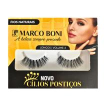 Cílios Postiços De Fios Naturais Longos Volume 3 Marco Boni Cílios Postiços De Fios Naturais Longos Volume 3 Marco Boni