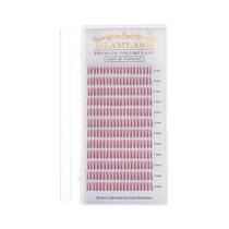 Cílios Postiços De Seda GLAMLASH 2D-6D Pré-fabricados, Volume Longo, Extensão Individual De Cílios