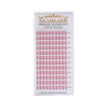 Cílios Postiços De Seda GLAMLASH 2D-6D Pré-fabricados, Volume Longo, Extensão Individual De Cílios