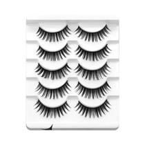 Cílios Postiços De Visón Sintético Com Efeito Olho De Gato E Ponta Asa Veltrinay Manga, Aparência
