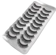 Cílios Postiços Efeito Natural - Caixa c/ 10 pares