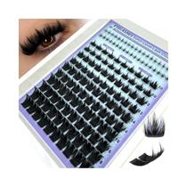 Cílios Postiços Em Grupos Com Curva D Espinhosa E Leve, Extensões Individuais Completas, Cílios DIY