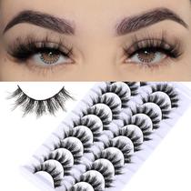 Cílios postiços FARRED Fluffy 8D Faux Mink Lashes 10 pares