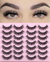 Cílios postiços FARRED Natural Look Short Cat Eye Faux Mink