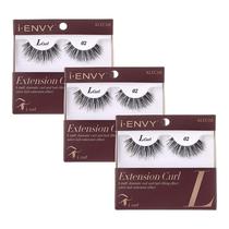 Cílios postiços i-Envy L Curl 3 pares de cílios naturais