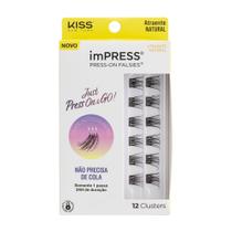 Cílios Postiços imPRESS Mini REFIL Atraente Natural - Kiss New York Cílios Postiços imPRESS Mini REFIL Atraente Natural - Kiss New York