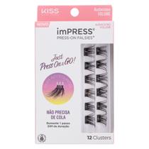 Cílios Postiços imPRESS Mini REFIL Audacioso Volume - Kiss New York Cílios Postiços imPRESS Mini REFIL Audacioso Volume - Kiss New York