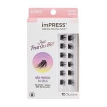 Cílios Postiços imPRESS Mini REFIL Luxuoso Volume - Kiss New York Cílios Postiços imPRESS Mini REFIL Luxuoso Volume - Kiss New York