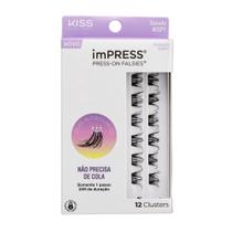 Cílios Postiços imPRESS Mini REFIL Ousado Wispy - Kiss New York Cílios Postiços imPRESS Mini REFIL Ousado Wispy - Kiss New York