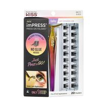 Cílios postiços KISS ImPress Falsies Lash Clusters 16 mm