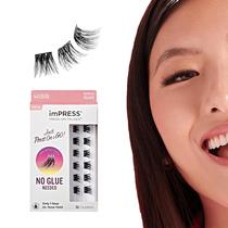 Cílios postiços KISS ImPress Refined Volume 10 mm a 12 mm 12 unidades Cílios postiços KISS ImPress Refined Volume 10 mm a 12 mm 12 unidades