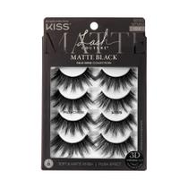 Cílios postiços KISS Lash Couture 3D Matte 'Matte Cheviot'
