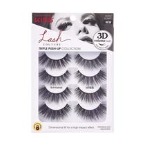 Cílios postiços KISS Lash Couture Triple Push-Up 'Bombshell' Cílios postiços KISS Lash Couture Triple Push-Up 'Bombshell'