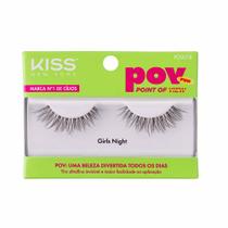 Cílios Postiços Kiss NY POV Girls Night - 01B Cílios Postiços Kiss NY POV Girls Night - 01B