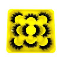 Cílios Postiços Naturais 3D De Mink Falso Fluffy MKYDCG Extensão De Cílios Dramática Com Volume