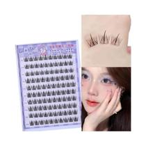 Cílios Postiços Naturais Autoadesivos Sem Cola Em Forma De C Com Grande Capacidade De 10 Linhas