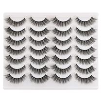 Cílios postiços Newcally Cat Eyes Wispy Natural Faux Mink x14 Cílios postiços Newcally Cat Eyes Wispy Natural Faux Mink x14