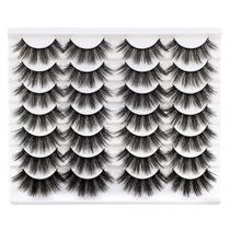 Cílios postiços Newcally Lashes Dramatic Faux Mink 20 mm 14 pares