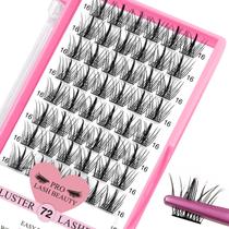 Cílios Postiços PRO LASHBEAUTY Dazzle-D 16mm - 72 Peças