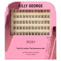 Cílios Postiços Silly George Pop-On em Cachos Preto Rosado Cílios Postiços Silly George Pop-On em Cachos Preto Rosado