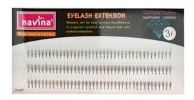 Cílios Postiços Tufos Sem Nó 3 Fios Alongamento Russo Navina Cílios Postiços Tufos Sem Nó 3 Fios Alongamento Russo Navina