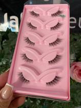 Cílios Postiços Volume Natural Meio Cílios Curtinho Cat Eyes